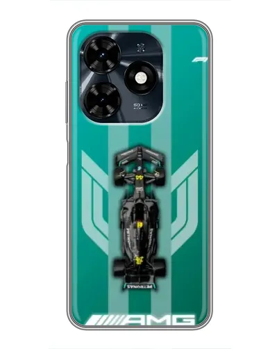 Чохол для TECNO Spark 20c з картинкою «Mercedes AMG Petronas»