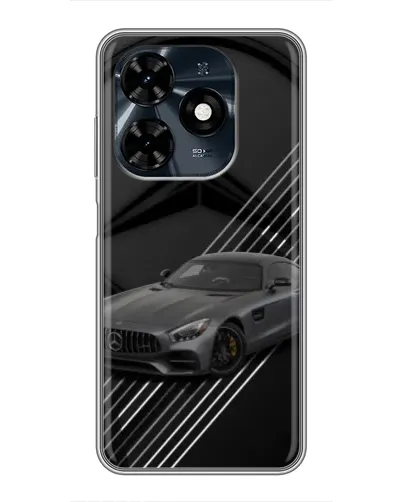 Чохол для TECNO Spark 20c з картинкою «Mercedes AMG — графіка»