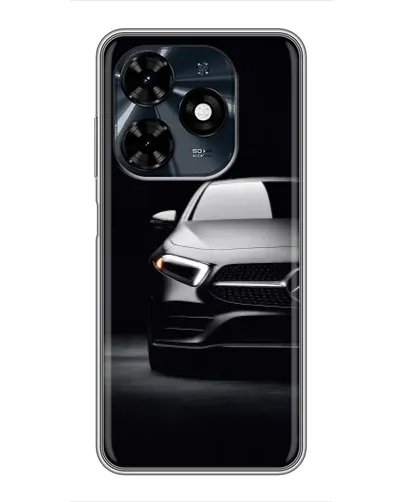 Чохол для TECNO Spark 20c з картинкою «Світло фар Mercedes»