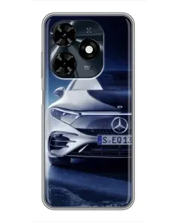 Чохол для TECNO Spark 20c з картинкою «Mercedes EQ — майбутнє»