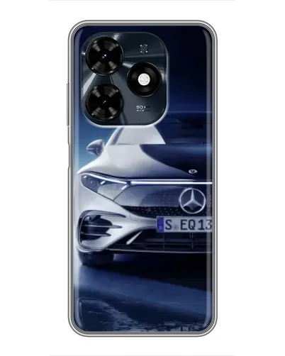 Чохол для TECNO Spark 20c з картинкою «Mercedes EQ — майбутнє»