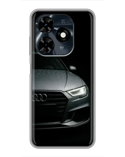 Чохол для TECNO Spark 20c з картинкою «Audi — деталізація кузова»