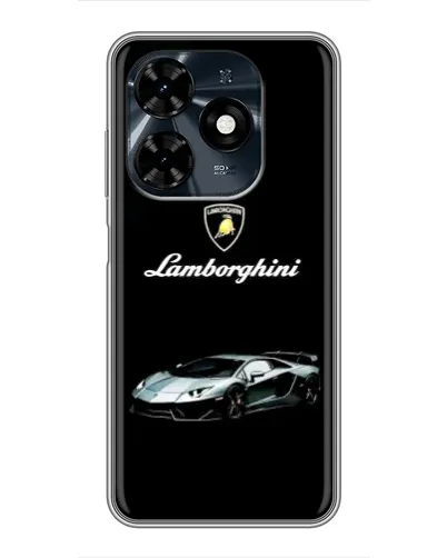 Чохол для TECNO Spark 20c з картинкою «Логотип Lamborghini класика» Чохол для TECNO Spark 20c з картинкою «Логотип Lamborghini класика»
