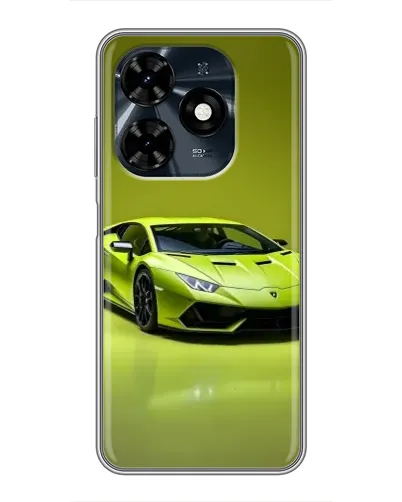 Чохол для TECNO Spark 20c з картинкою «Салатовий Lamborghini Huracan» Чохол для TECNO Spark 20c з картинкою «Салатовий Lamborghini Huracan»