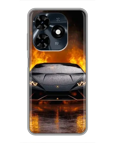 Чохол для TECNO Spark 20c з картинкою «Lamborghini у вогні» Чохол для TECNO Spark 20c з картинкою «Lamborghini у вогні»