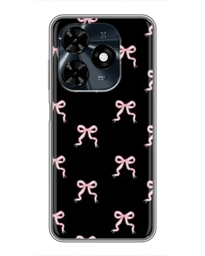 Чохол для TECNO Spark 20c з картинкою «Бант-квітка»