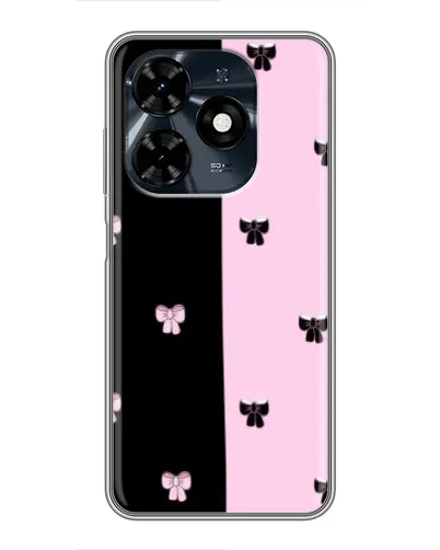 Чохол для TECNO Spark 20c з картинкою «Контрастні банти»