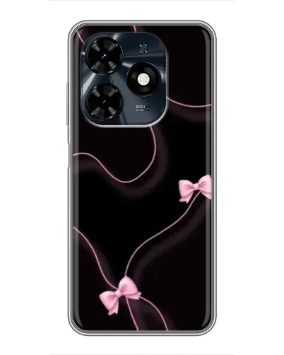 Чохол для TECNO Spark 20c з картинкою «Рожеві стрічки»