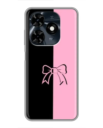 Чохол для TECNO Spark 20c з картинкою «Половинки банту»