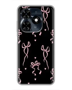 Чохол для TECNO Spark 20c з картинкою «Тонкі стрічки»