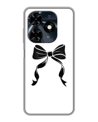 Чохол для TECNO Spark 20c з картинкою «Класичний бант»