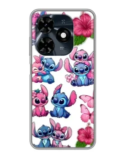 Чехол для TECNO Spark 20c с картинкой «Стикеры Stitch и Angel» Чехол для TECNO Spark 20c с картинкой «Стикеры Stitch и Angel»