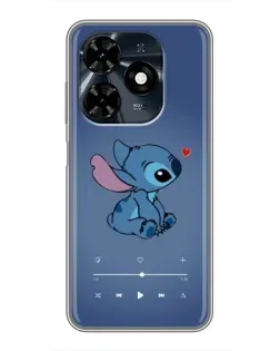 Чехол для TECNO Spark 20c с картинкой «Музыкальный Stitch» Чехол для TECNO Spark 20c с картинкой «Музыкальный Stitch»