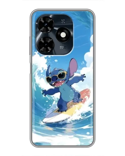 Чехол для TECNO Spark 20c с картинкой «Стич на волне» Чехол для TECNO Spark 20c с картинкой «Стич на волне»