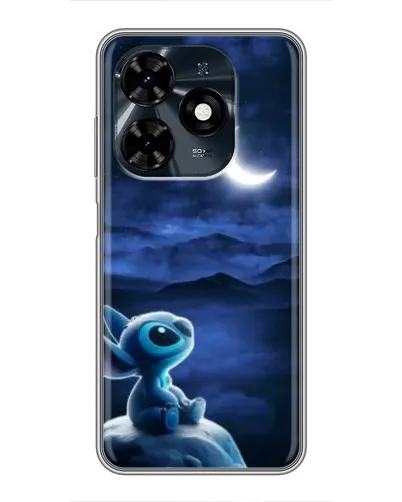 Чехол для TECNO Spark 20c с картинкой «Лунная ночь Стича» Чехол для TECNO Spark 20c с картинкой «Лунная ночь Стича»