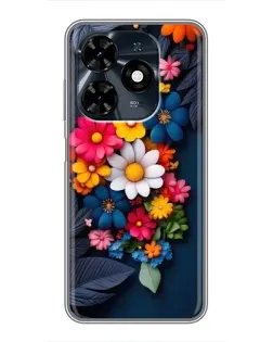Чохол для TECNO Spark 20c з картинкою «Квіткова феєрія» Чохол для TECNO Spark 20c з картинкою «Квіткова феєрія»
