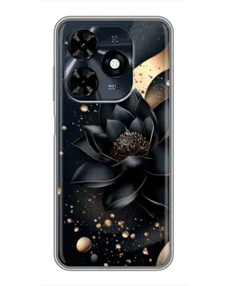 Чохол для TECNO Spark 20c з картинкою «Чорний лотос» Чохол для TECNO Spark 20c з картинкою «Чорний лотос»
