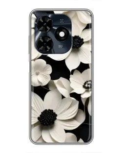 Чохол для TECNO Spark 20c з картинкою «Об'ємні білі квіти» Чохол для TECNO Spark 20c з картинкою «Об'ємні білі квіти»