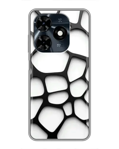 Чохол для TECNO Spark 20c з картинкою «Біла об'ємна сітка» Чохол для TECNO Spark 20c з картинкою «Біла об'ємна сітка»
