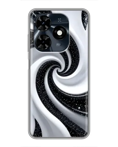 Чохол для TECNO Spark 20c з картинкою «Чорно-біла спіраль» Чохол для TECNO Spark 20c з картинкою «Чорно-біла спіраль»