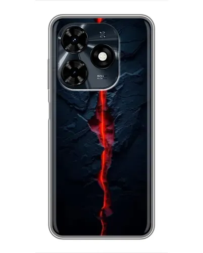Чохол для TECNO Spark 20c з картинкою «Червона лавова тріщина» Чохол для TECNO Spark 20c з картинкою «Червона лавова тріщина»