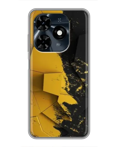 Чохол для TECNO Spark 20c з картинкою «Золоті уламки геометрії» Чохол для TECNO Spark 20c з картинкою «Золоті уламки геометрії»