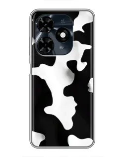 Чохол для TECNO Spark 20c з картинкою «Чорно-біла пляма»