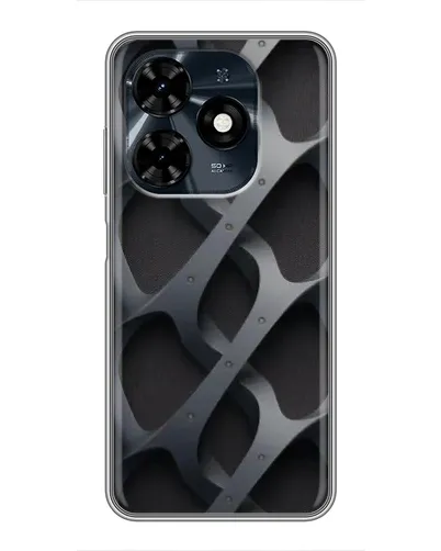 Чохол для TECNO Spark 20c з картинкою «Об'ємне сіре плетіння» Чохол для TECNO Spark 20c з картинкою «Об'ємне сіре плетіння»