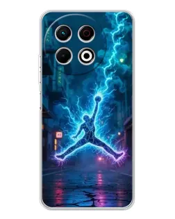 Чехол для TECNO Spark 30 Pro с картинкой «Jordan Gold Jumpman» Чехол для TECNO Spark 30 Pro с картинкой «Jordan Gold Jumpman»