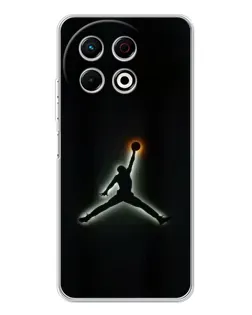Чехол для TECNO Spark 30 Pro с картинкой «Jordan Gradient Logo» Чехол для TECNO Spark 30 Pro с картинкой «Jordan Gradient Logo»