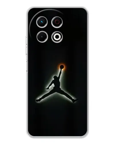 Чехол для TECNO Spark 30 Pro с картинкой «Jordan Gradient Logo» Чехол для TECNO Spark 30 Pro с картинкой «Jordan Gradient Logo»