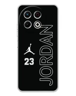 Чехол для TECNO Spark 30 Pro с картинкой «Jordan Vertical»