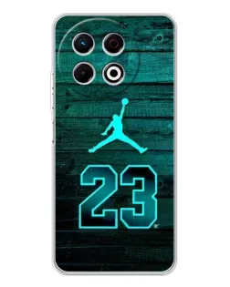 Чехол для TECNO Spark 30 Pro с картинкой «Jordan Cyan 23»