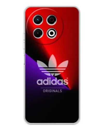 Чехол для TECNO Spark 30 Pro с картинкой «Adidas Red Neon»