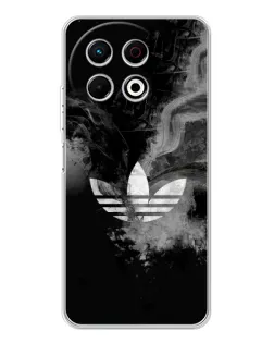 Чехол для TECNO Spark 30 Pro с картинкой «Абстрактный дым Adidas»