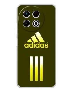 Чехол для TECNO Spark 30 Pro с картинкой «Оливковый градиент Adidas»