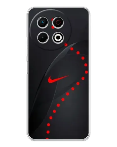 Чехол для TECNO Spark 30 Pro с картинкой «Абстрактный дизайн Nike»