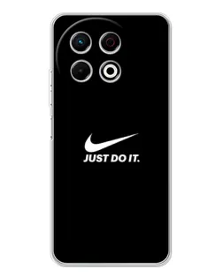 Чехол для TECNO Spark 30 Pro с картинкой «Минимализм от Nike»