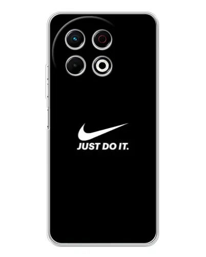 Чехол для TECNO Spark 30 Pro с картинкой «Минимализм от Nike»