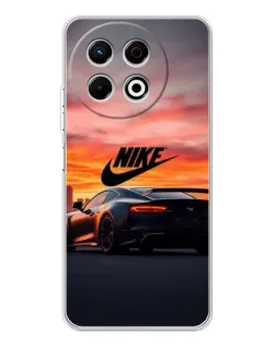 Чехол для TECNO Spark 30 Pro с картинкой «Nike и суперкар»