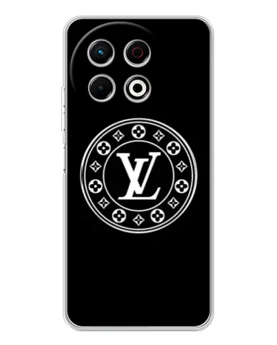 Чехол для TECNO Spark 30 Pro с картинкой «LV — печать стиля»