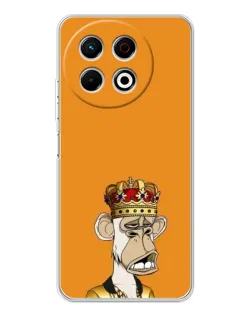 Чохол для TECNO Spark 30 Pro з картинкою «Золота мавпа Bored Ape» Чохол для TECNO Spark 30 Pro з картинкою «Золота мавпа Bored Ape»