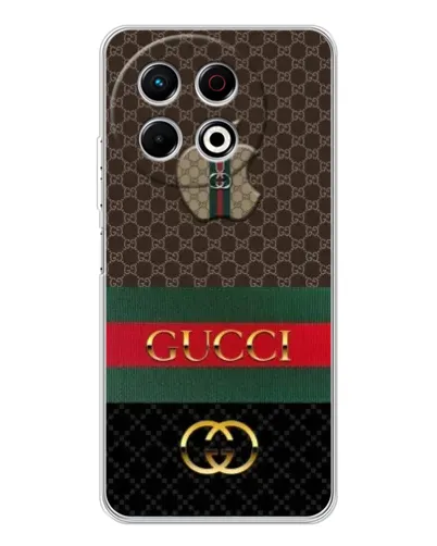 Чехол для TECNO Spark 30 Pro с картинкой «Gucci — брендированный десерт»
