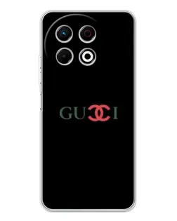 Чехол для TECNO Spark 30 Pro с картинкой «Gucci — красный градиент»