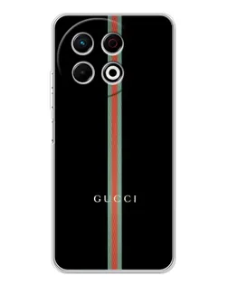 Чехол для TECNO Spark 30 Pro с картинкой «Gucci — строгая линия»
