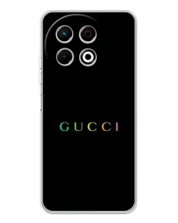Чехол для TECNO Spark 30 Pro с картинкой «Gucci — неоновый минимализм»