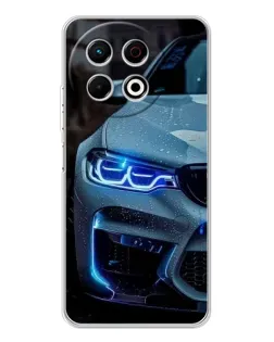 Чохол для TECNO Spark 30 Pro з картинкою «Погляд BMW з синіми фарами» Чохол для TECNO Spark 30 Pro з картинкою «Погляд BMW з синіми фарами»