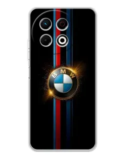 Чехол для TECNO Spark 30 Pro с картинкой «BMW M-Power неон»