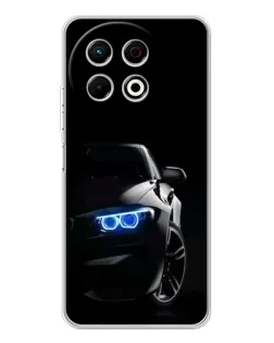 Чохол для TECNO Spark 30 Pro з картинкою «BMW — нічний погляд»