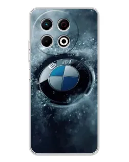 Чохол для TECNO Spark 30 Pro з картинкою «Логотип BMW — лід»